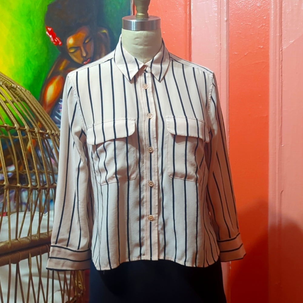 Equipment Silk Blouse XS